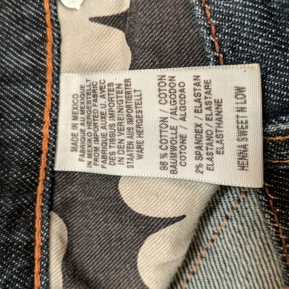 Lucky Brand Short Inseam Women's Henna Sweet n Low Jeans Size 8 - Picture 7 of 13